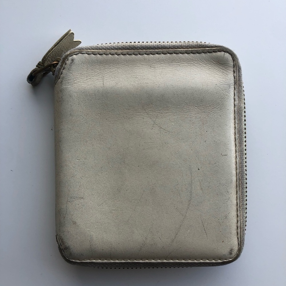 comme des garcons / wallet / cream